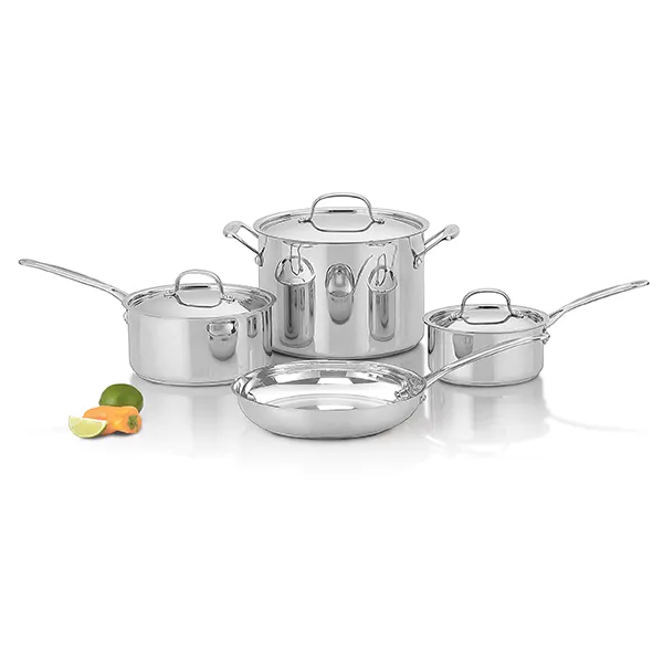 Cuisinart Chef's Classic 7 Piece Cookware Stainless Set