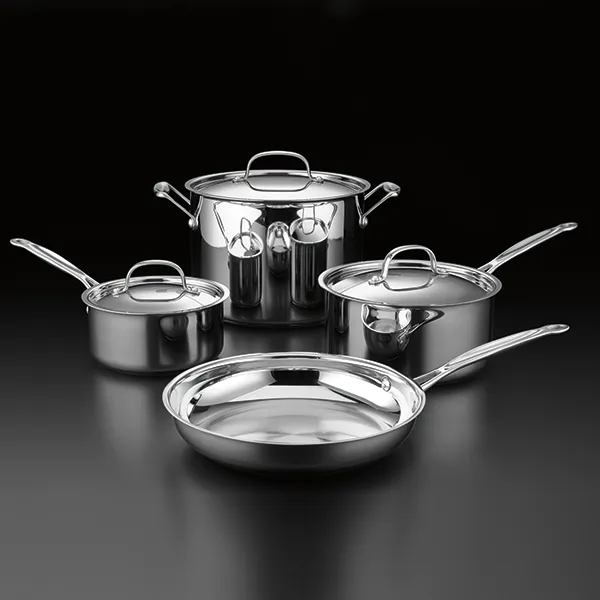 Cuisinart Chef's Classic 7 Piece Cookware Stainless Set