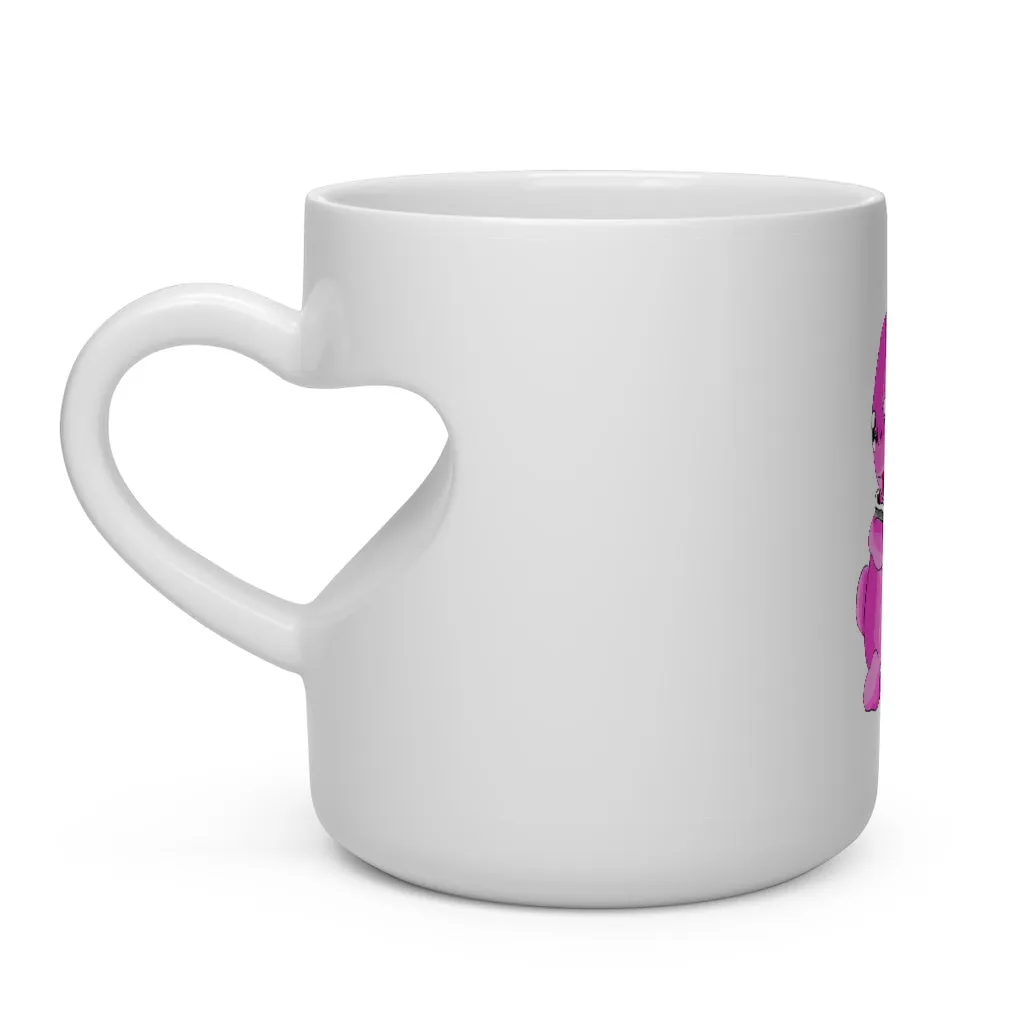 Curswordsman Heart Shape Mug