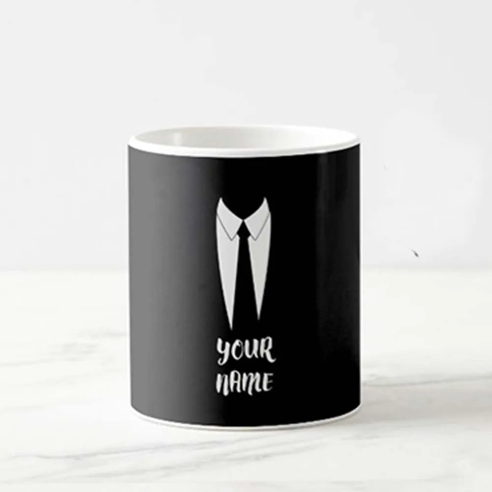 Customized Printed Mugs - Suit Up