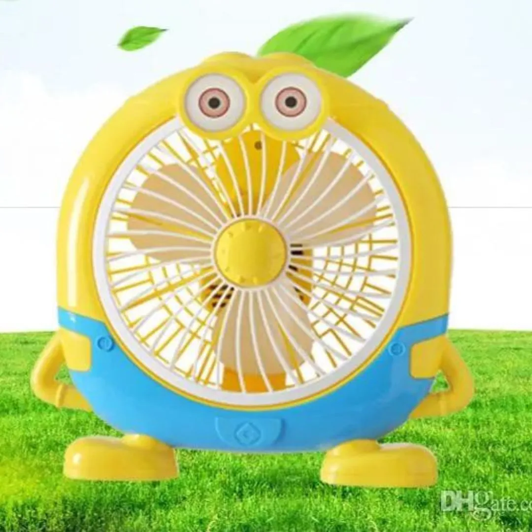 Cute Electric Minion Portable Desk Fan