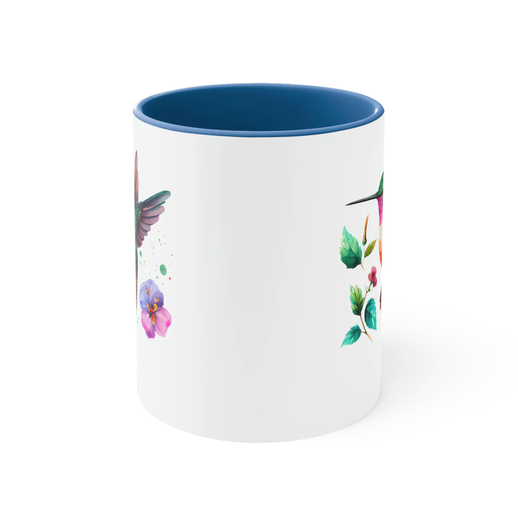 Cute Hummingbird 4 - Accent Coffee Mug, 11oz