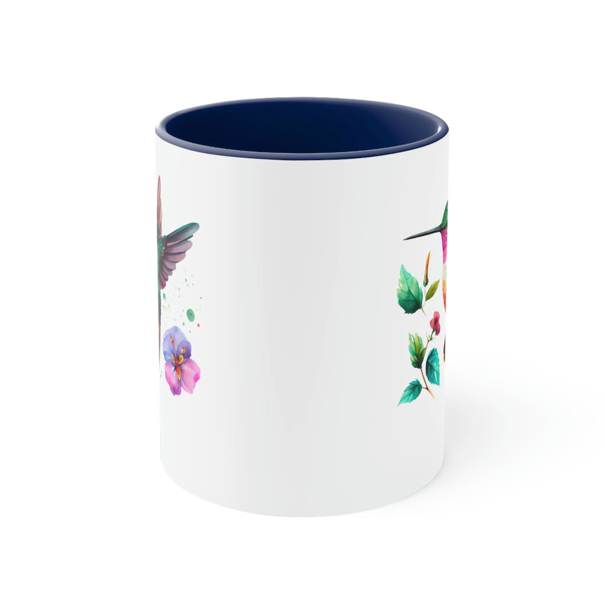 Cute Hummingbird 4 - Accent Coffee Mug, 11oz