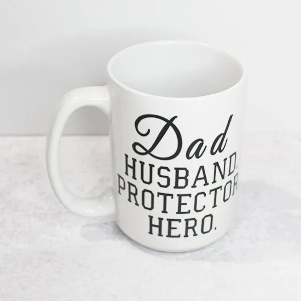 Dad, Husband, Protector, Hero Best Gift for Dad, Grandpa, Husband