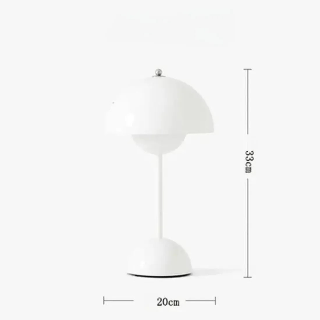 Danish Mushroom Touch Lamp