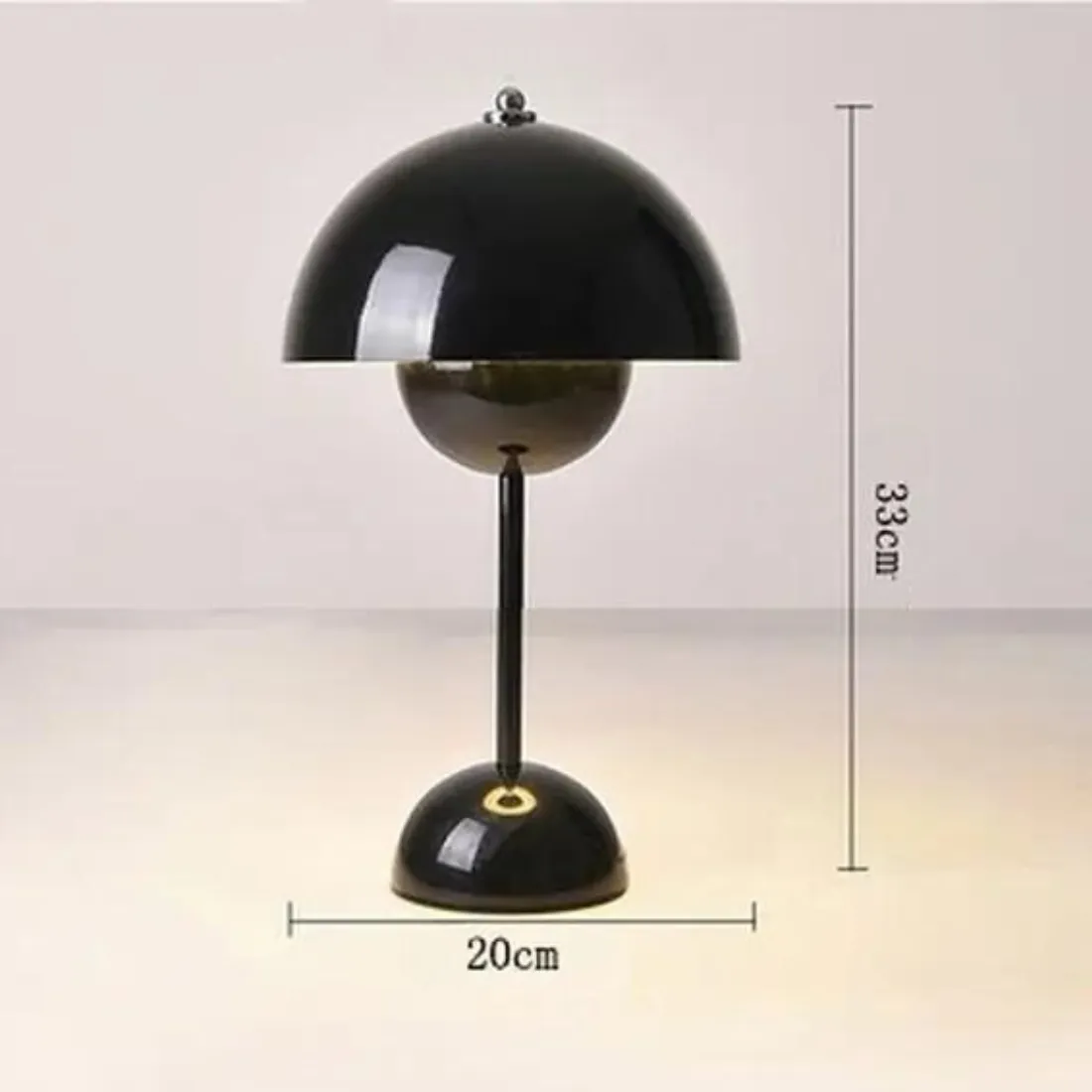 Danish Mushroom Touch Lamp