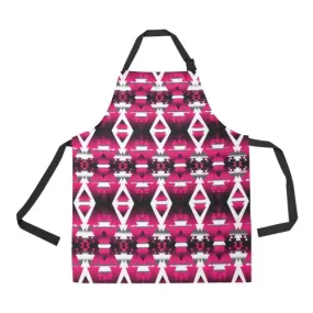 Dark Sunset Winter Camp Apron