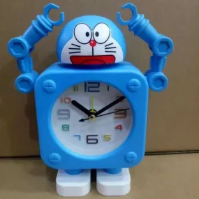 Doraemon Robot Character Alarm Clock with A2 Battery