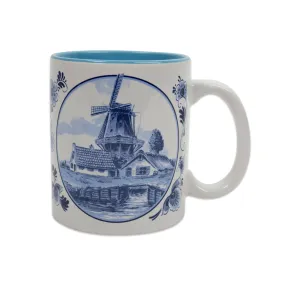 Dutch Gift Delft Windmill Coffee Cup