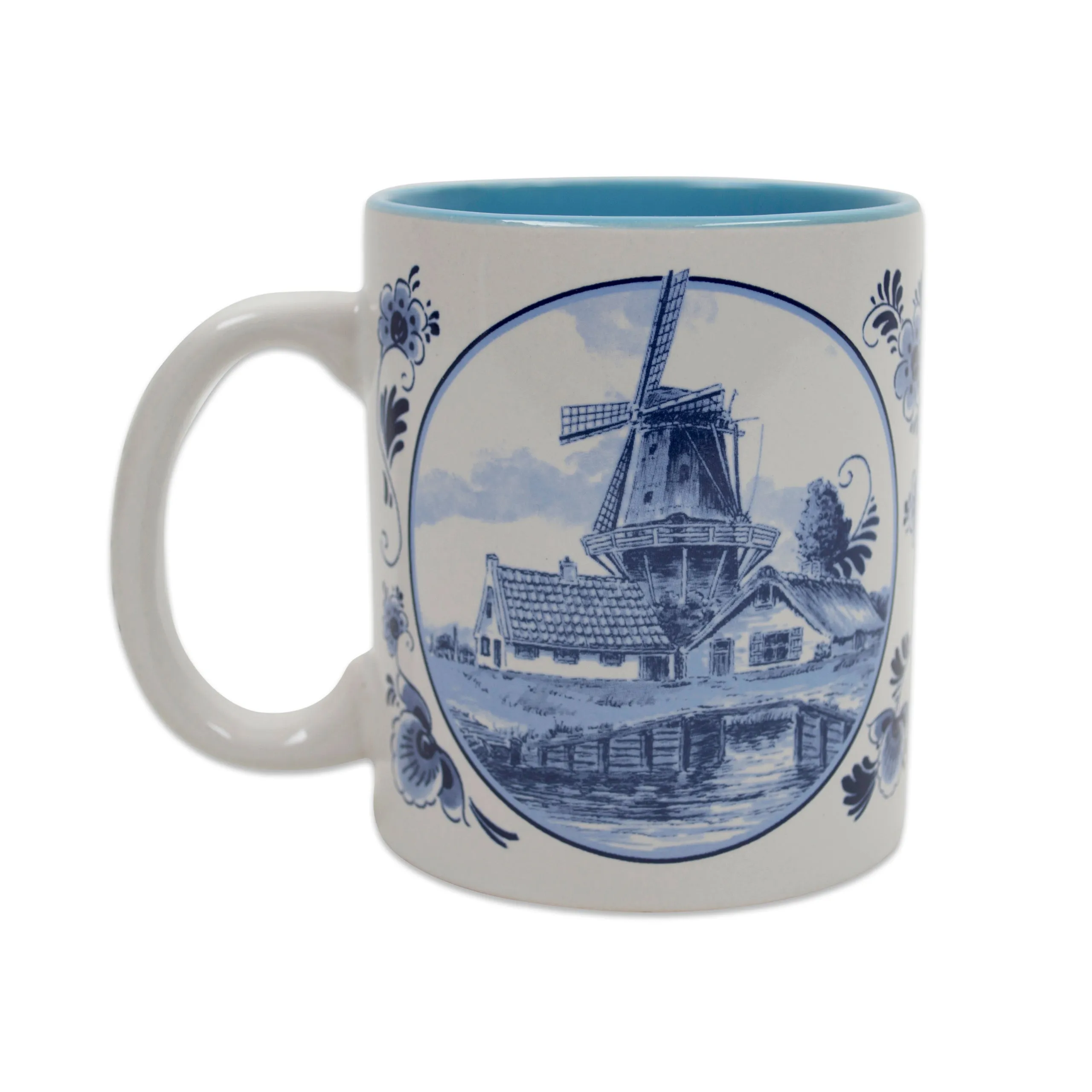 Dutch Gift Delft Windmill Coffee Cup