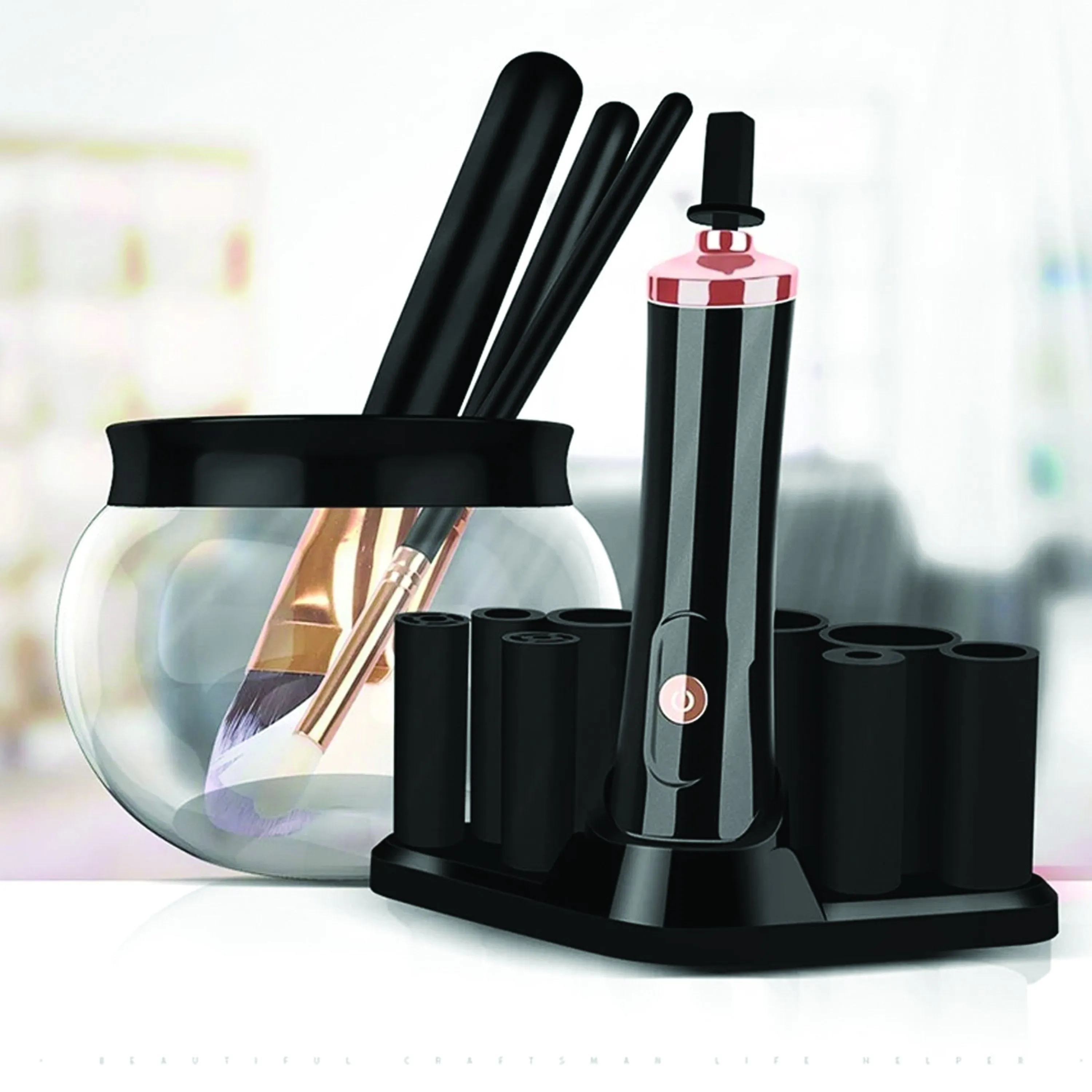 Electric Makeup Brush Cleaner Machine