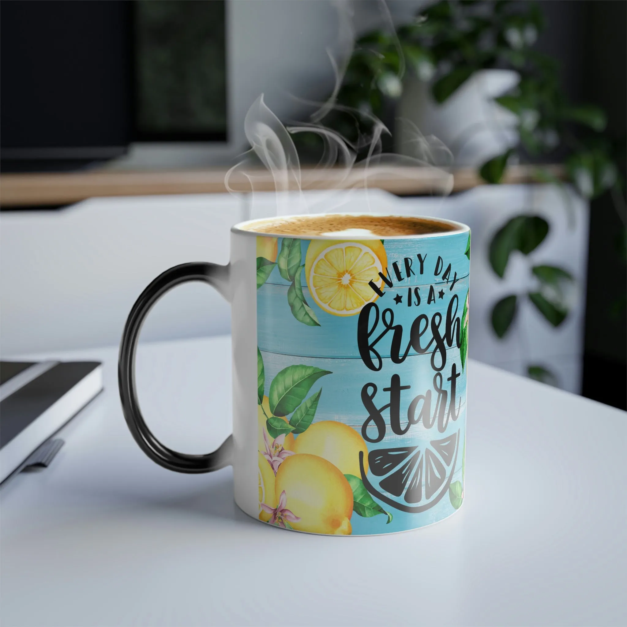 Every day is a fresh start 11oz Color Morphing Mug