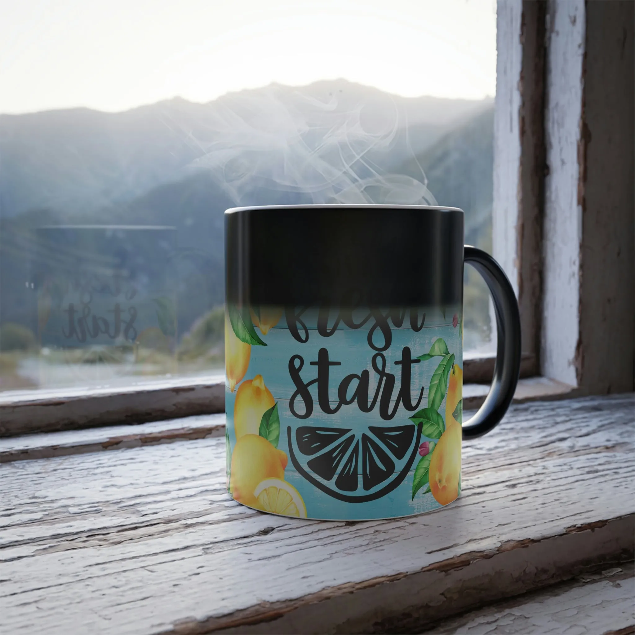 Every day is a fresh start 11oz Color Morphing Mug