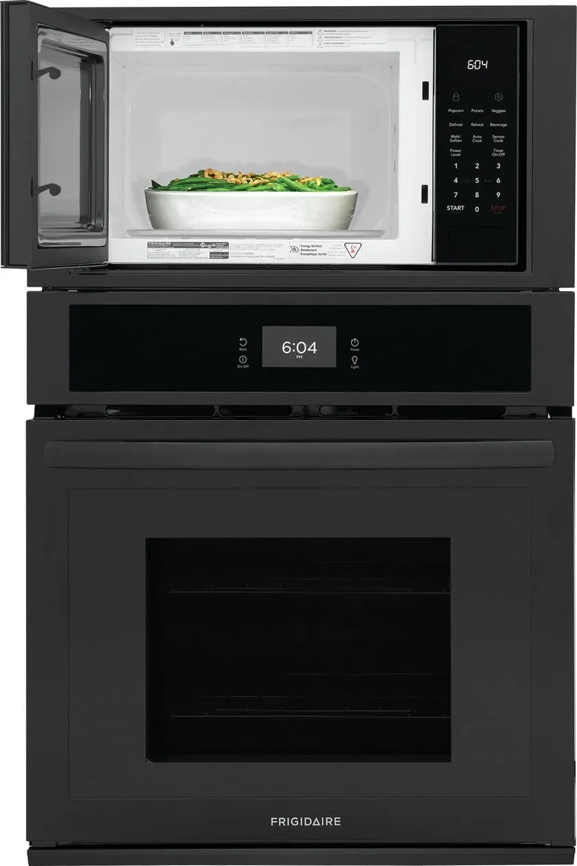 FCWM2727AB Frigidaire 27" Electric Wall Oven and Microwave Combination