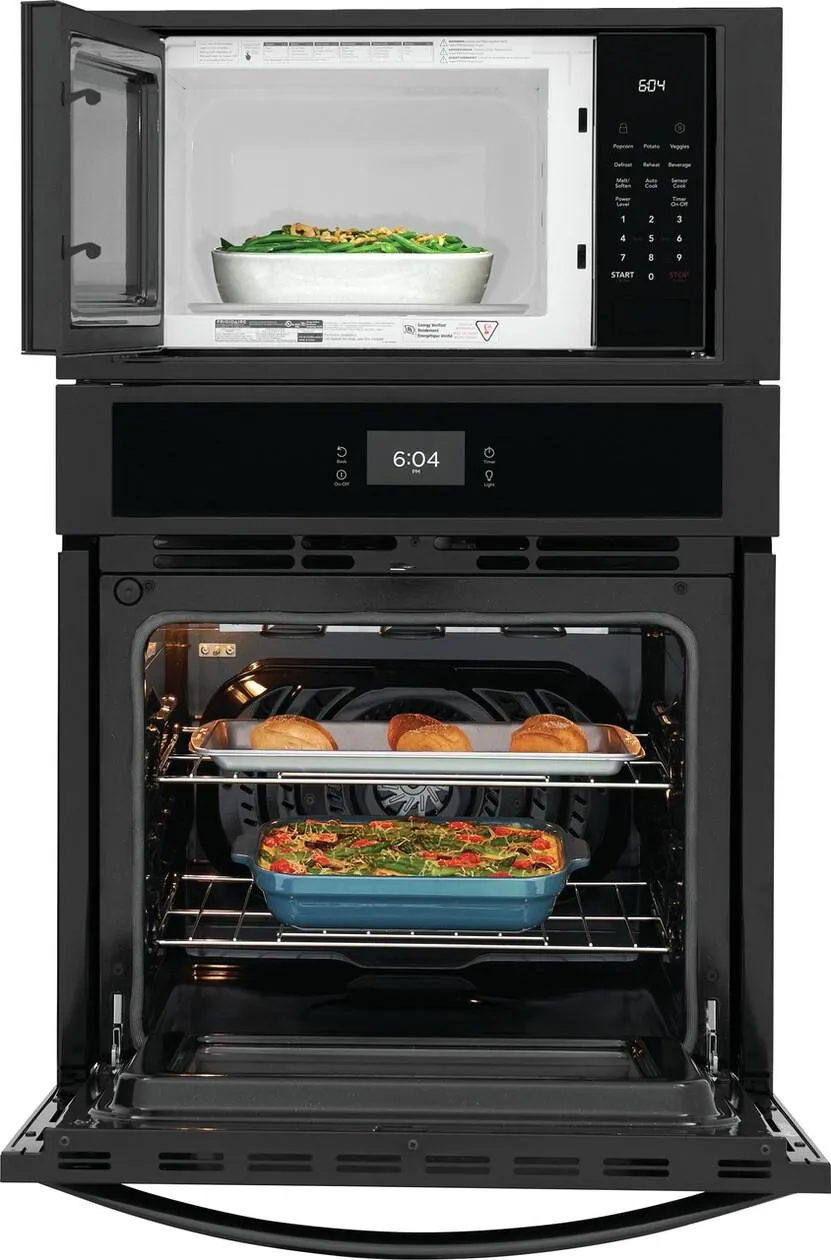 FCWM2727AB Frigidaire 27" Electric Wall Oven and Microwave Combination