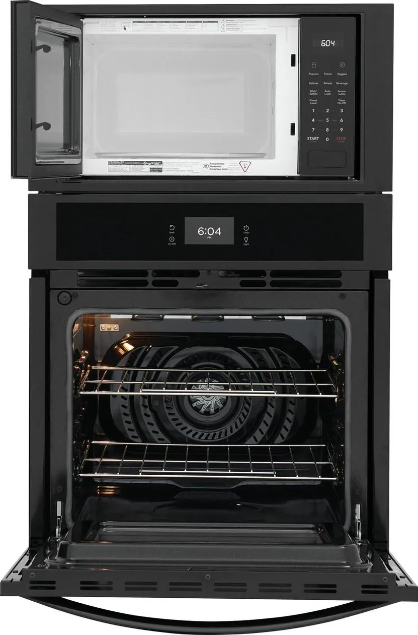 FCWM2727AB Frigidaire 27" Electric Wall Oven and Microwave Combination