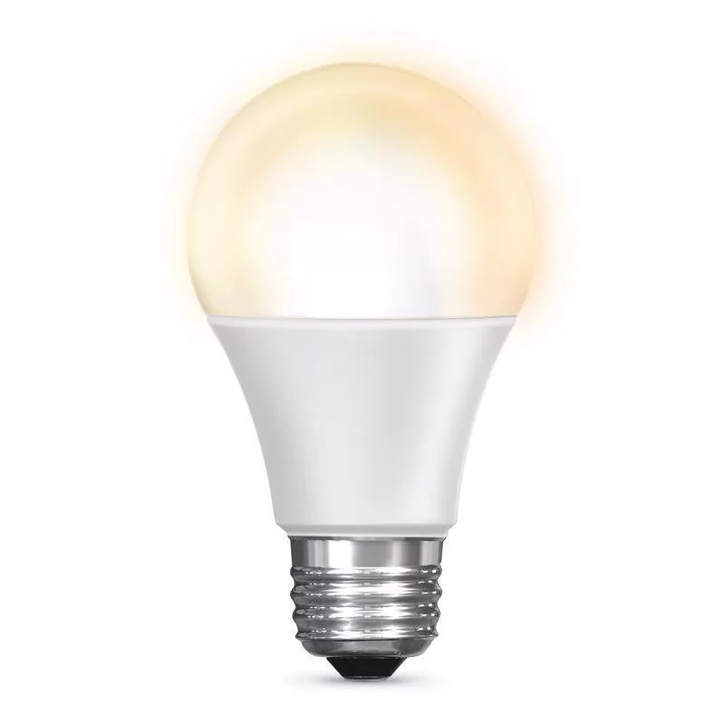 Feit Smart Home A19 E26 (Medium) Smart-Enabled LED Bulb Soft White 60 Watt Equivalence 1 pk