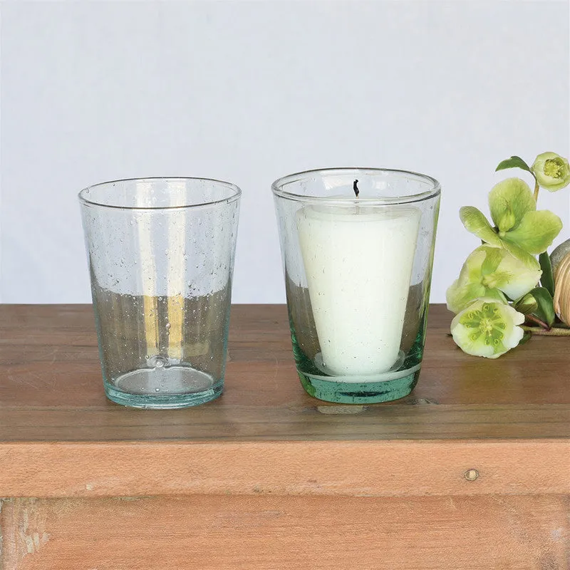 French Votive Cup, Glass - Clear