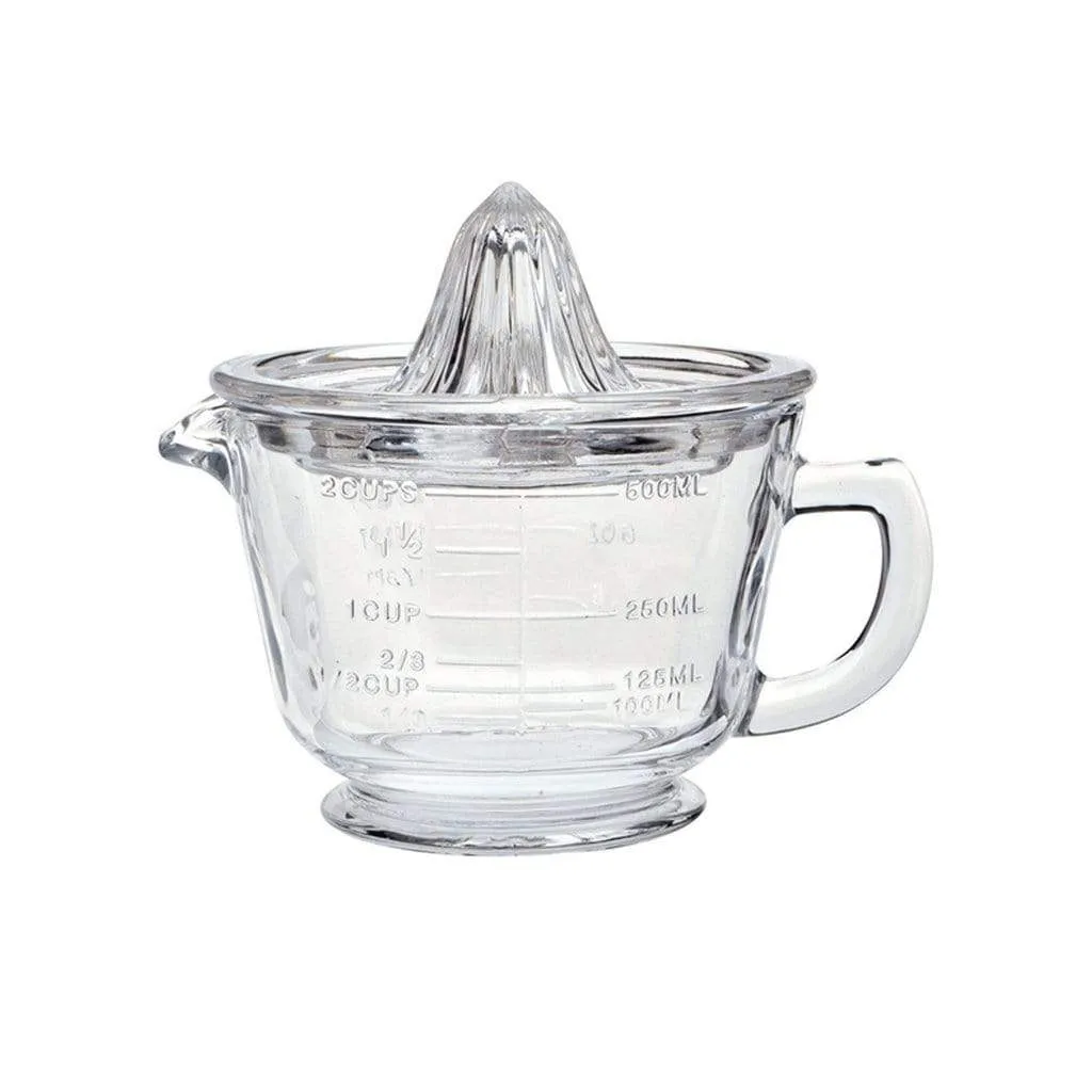 Glass Measuring Jug and Citrus Juicer