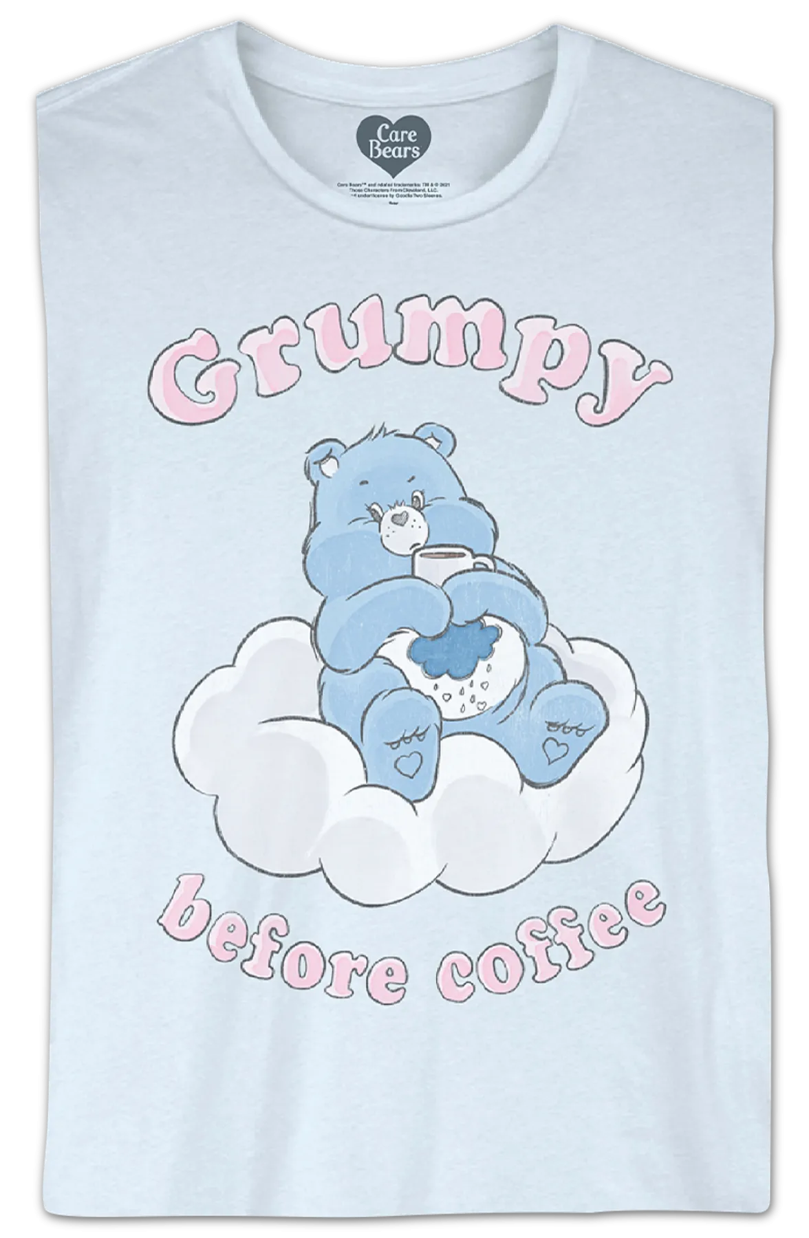 Grumpy Before Coffee Care Bears T-Shirt