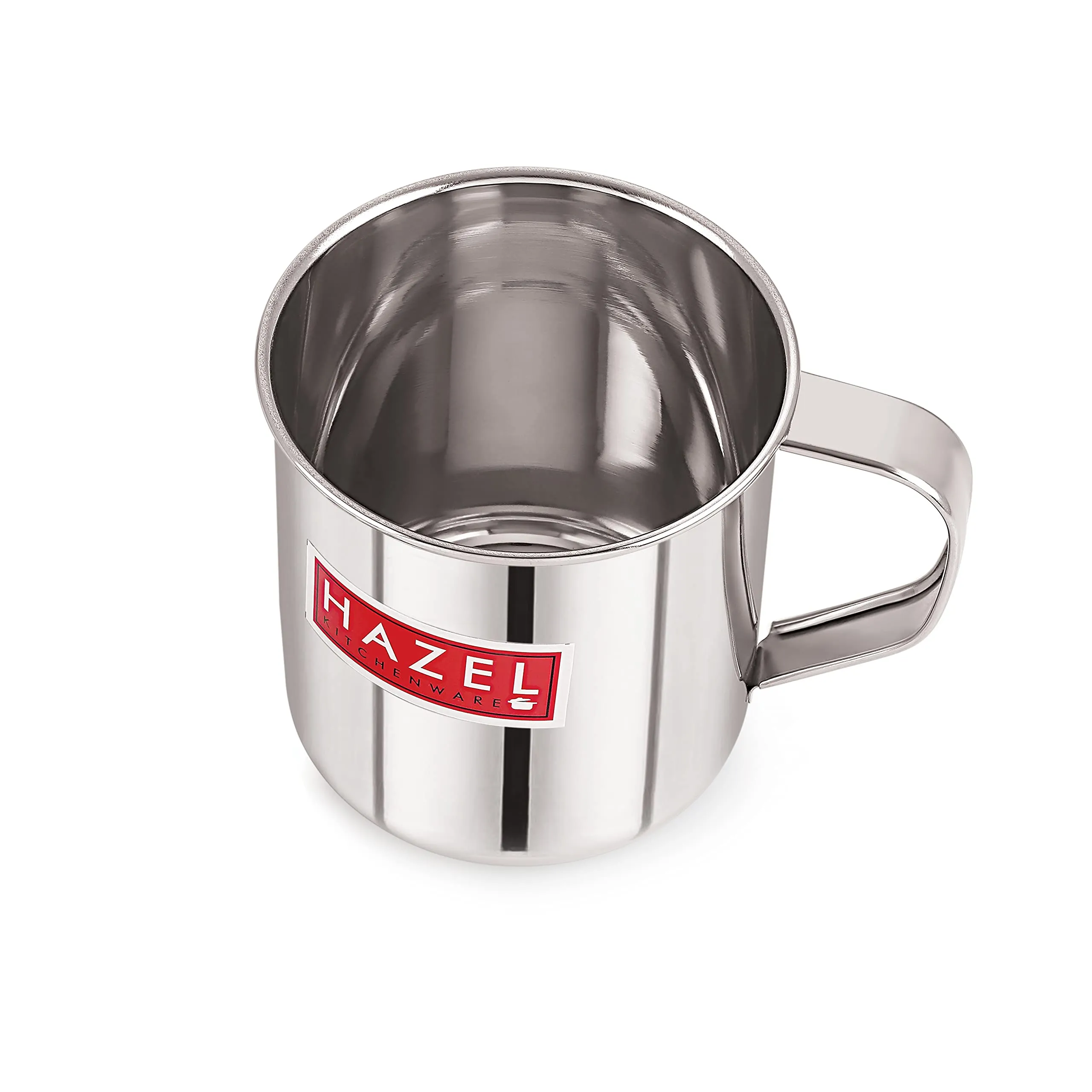 HAZEL Stainless Steel Multipurpose Mug | 900 ml Steel Camping Mug | Steel Mug for Bathroom Shower Home | Strong and Sturdy Mug