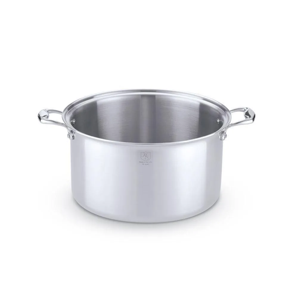 Heritage Steel 5-ply Stainless Stock Pot