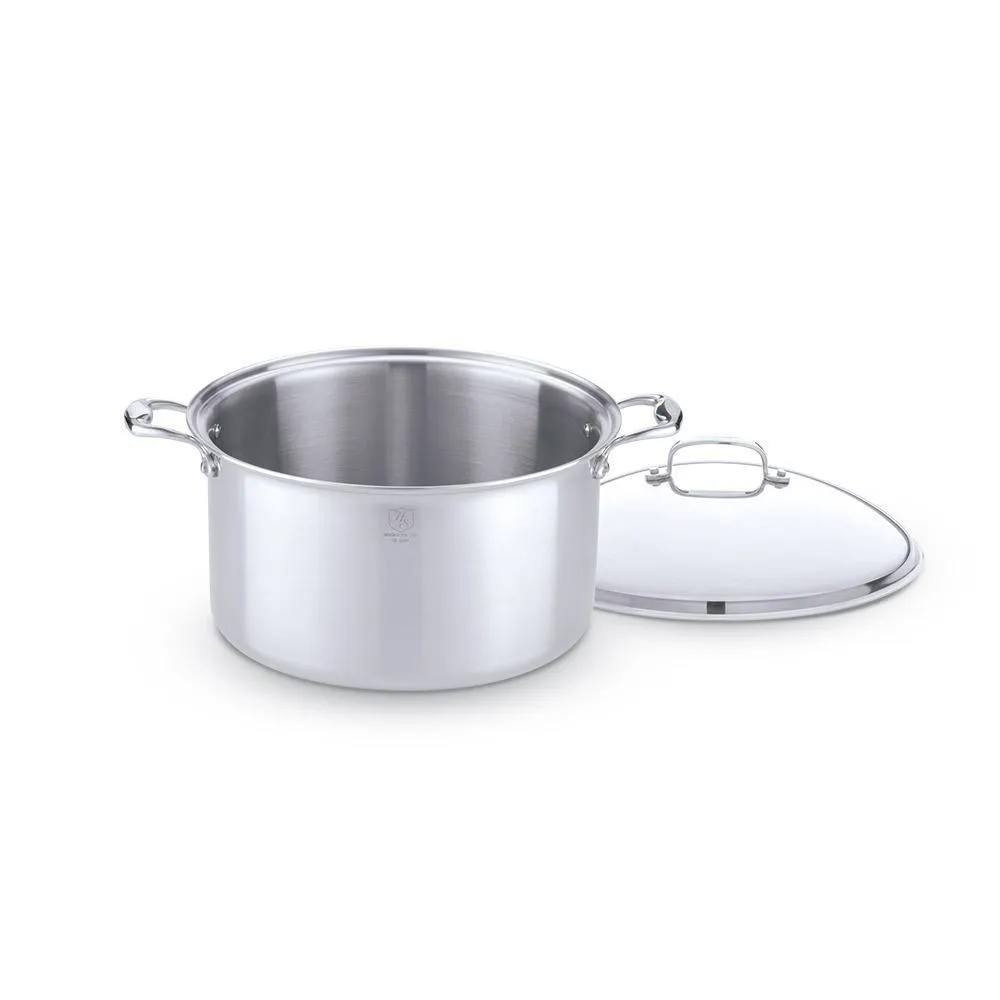 Heritage Steel 5-ply Stainless Stock Pot