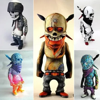 Hip Hop Commemorative Skeleton Halloween Decorations