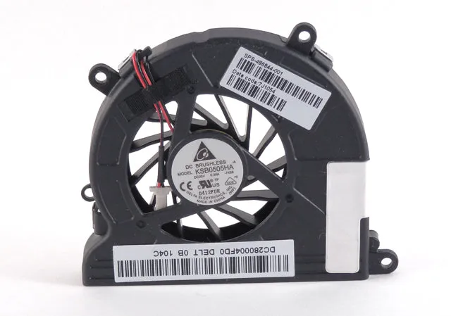 HP Pavilion DV4 486844-001 Delta KSB0505HA 5 Volt 2 Pin CPU Cooling Fan