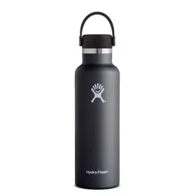 HYDRO FLASK 21 OZ STANDARD MOUTH BLACK