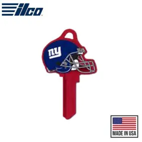 Ilco - NFL TeamKeys - Helmet Edition - Key Blank - New York Giants - SC1 (5 Pack)