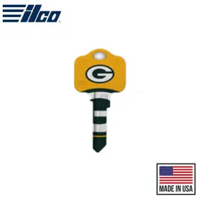 Ilco - NFL TeamKeys - Key Blank - Green Bay Packers - SC1 (5 Pack)