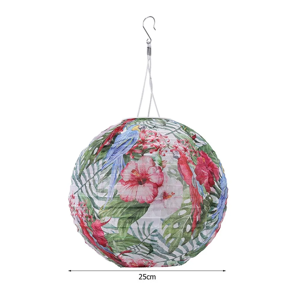 Japanese Round Hanging LED Lantern