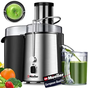 Juicer Ultra 1100W Power, Easy Clean Extractor Press Centrifugal Juicing Machine, Wide 3" Feed Chute for Whole Fruit, Anti-drip, High Quality