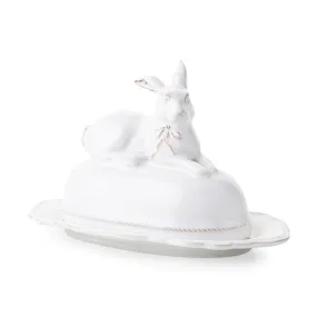 Juliska Clever Creatures Bridget Bunny Butter Dish