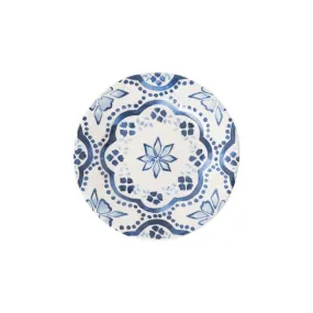 Juliska Wanderlust Iberian Journey Indigo Cocktail/Side Plate