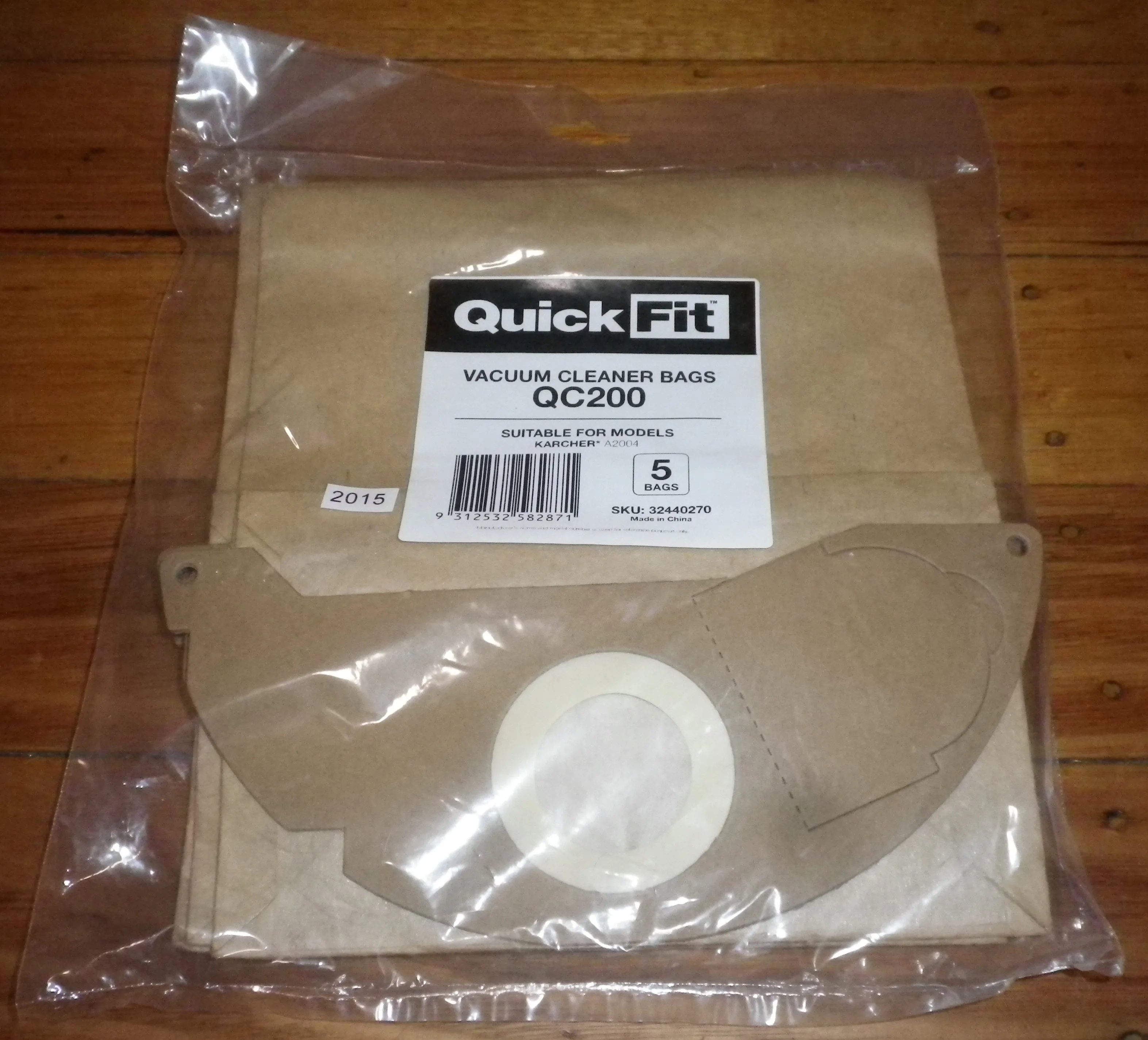 Karcher A2000 - A2099 Vacuum Bags (Pkt 5) - Part # QC200