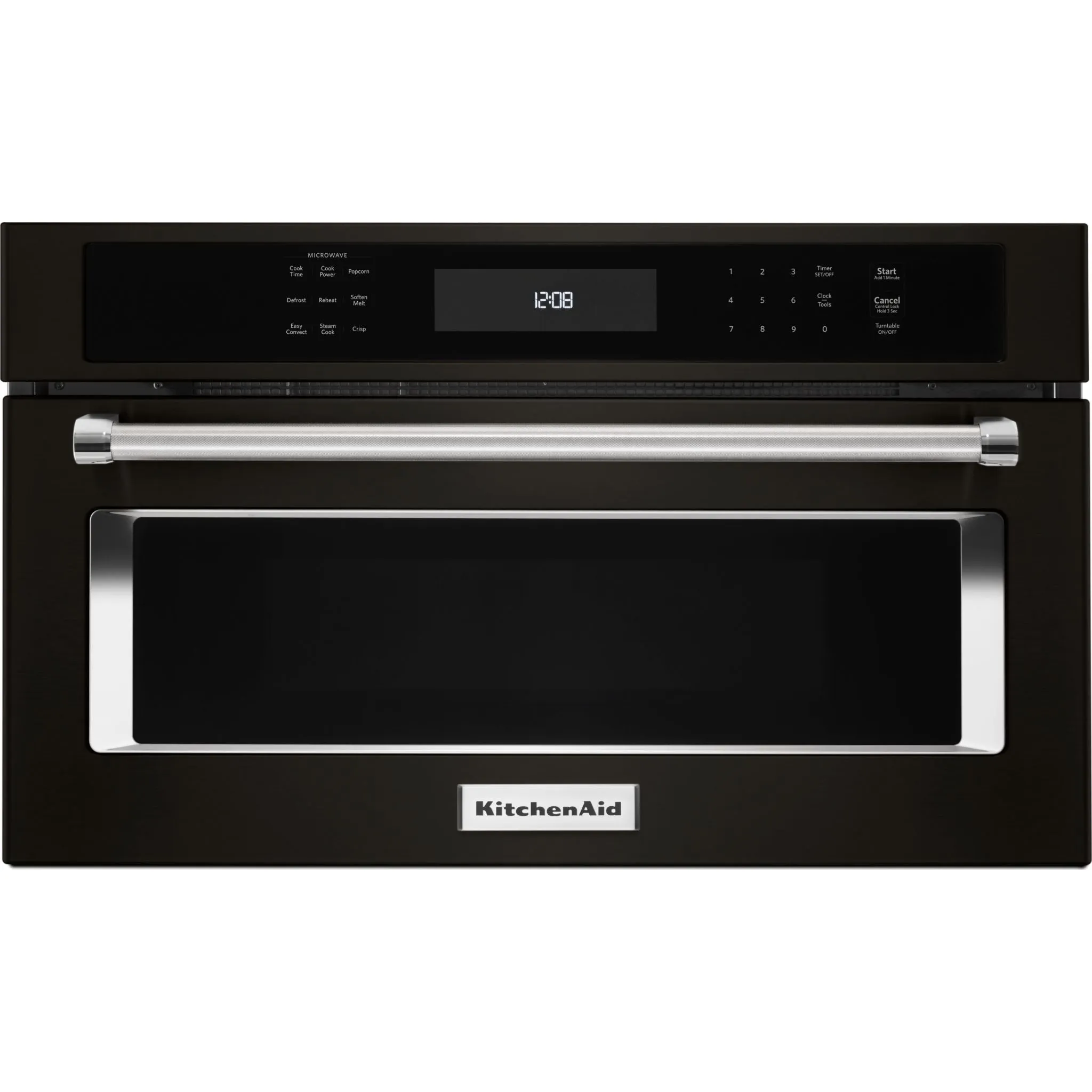 KitchenAid Built In Microwave (KMBP107EBS) - Black Stainless