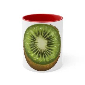 Kiwi Accent Coffee Mug, 11oz