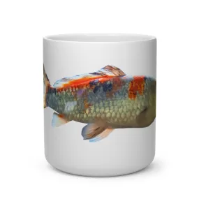 Koi Fish Heart Shape Mug