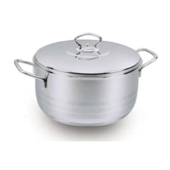 Korkmaz Stainless Steel Stockpot 2pc