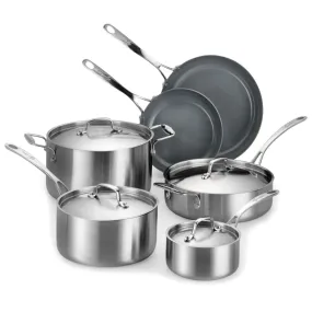 Lagostina Axia 10-Piece Cookware Set