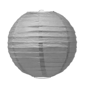 Large Paper Lantern - Charcoal