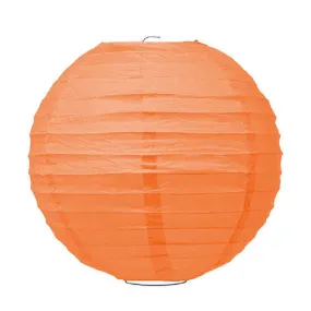 Large Paper Lantern - Tangerine