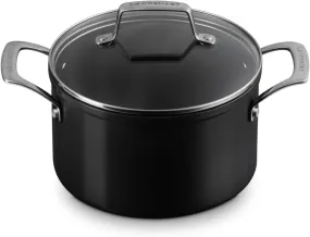 Le Creuset 4 Qt. Essential Non-Stick Ceramic Stockpot w/Glass Lid