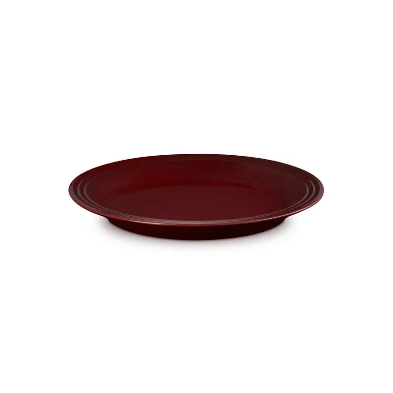 Le Creuset Stoneware Dinner Plate 27cm Garnet