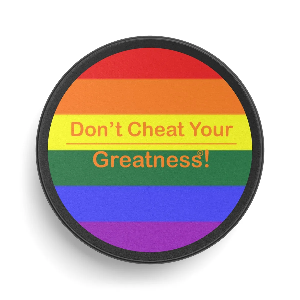 LGBTQ Hockey Puck