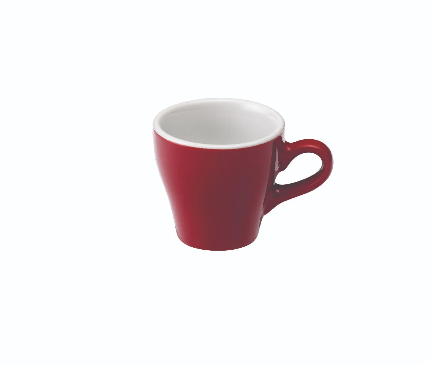 Loveramics Tulip Style Espresso Cup & Saucer - Red (2.7oz/80ml)