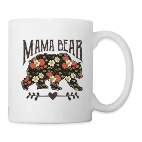 Mama Bear Floral Coffee Mug