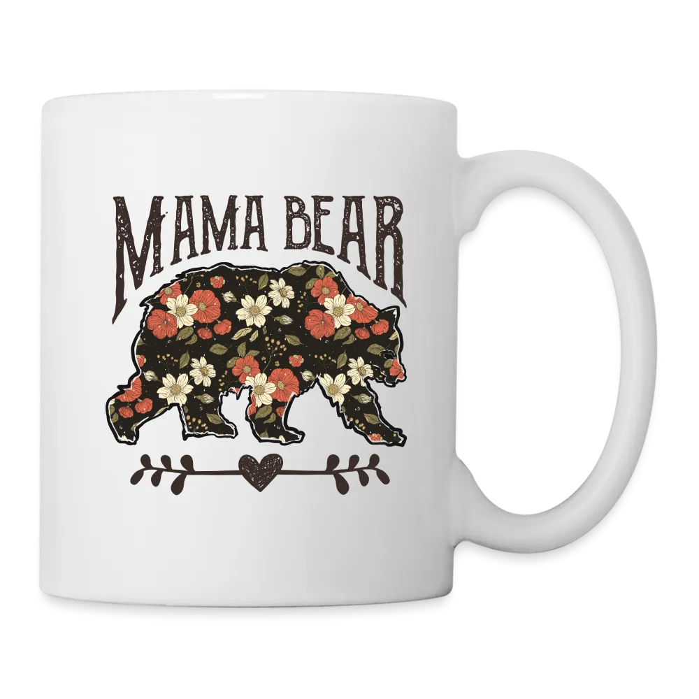 Mama Bear Floral Coffee Mug